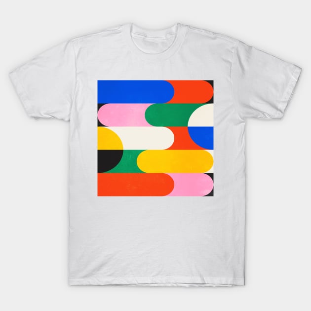 BAUHAUS 03: Exhibition 1923 | Mid Century Series T-Shirt by ayeyokp